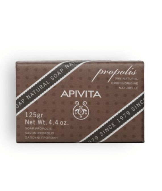 Apivita Jabón Natural con Propóleo – Rostro y Cuerpo