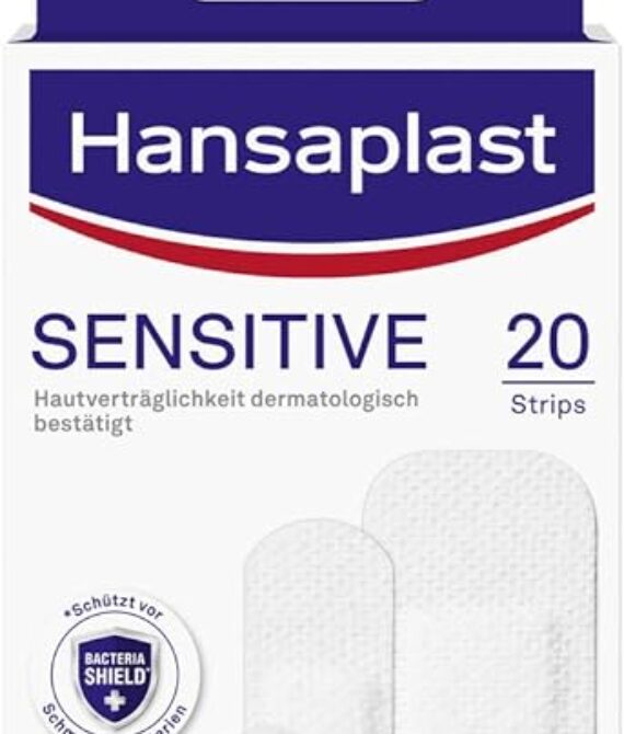 Hansaplast Sensitive Apósito Adhesivo 2 tamaños 20 Apósitos