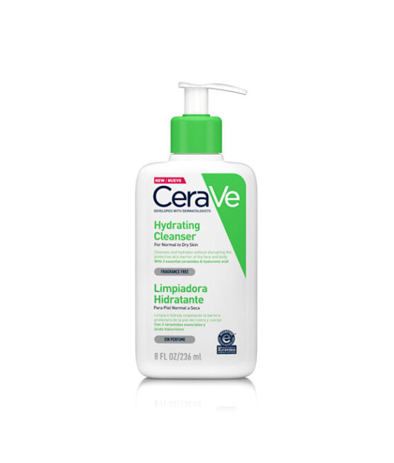 Cerave Limpiadora Hidratante para rostro y cuerpo 236ml – Piel Normal a Seca