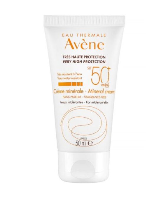 Avene Crema Mineral Alta Protección SPF50+