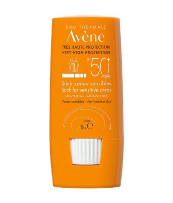 Avene Stick Zonas Sensibles SPF50+