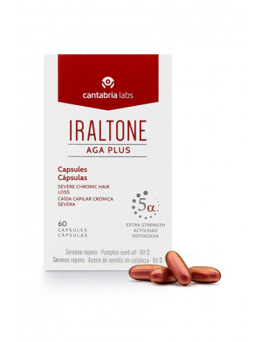 Iraltone AGA Plus 60 Cápsulas