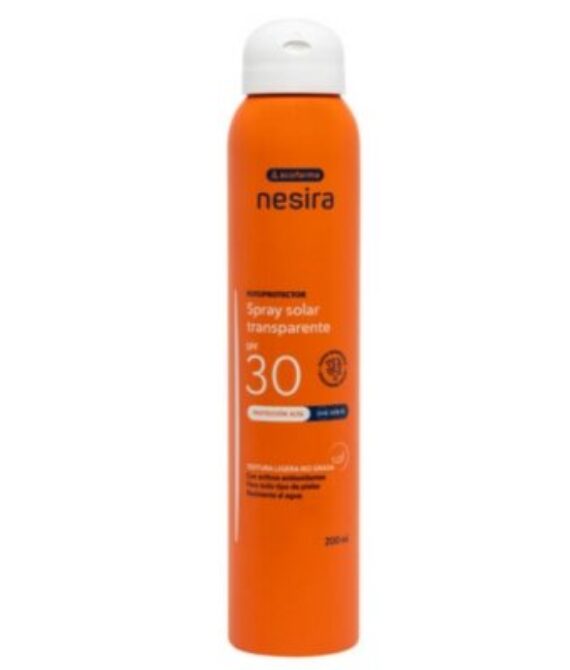 Nesira Spray Solar Transparente SPF30 200ml
