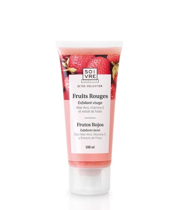 Soivre Exfoliante Facial Frutos Rojos 100 ml