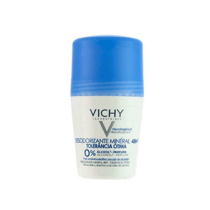 Vichy Desodorante Mineral 48h Optimal Tolerance 50ml