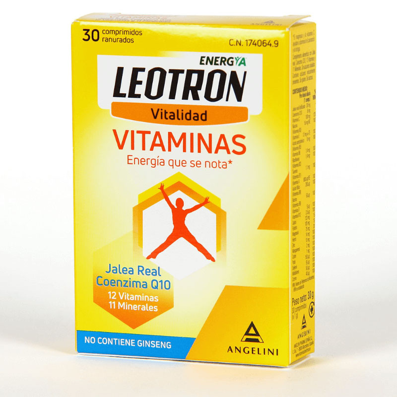 Leotron Vitaminas 30 Cápsulas