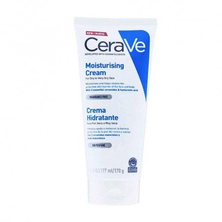 Cerave Crema Hidratante Piel Seca a muy Seca 170 g