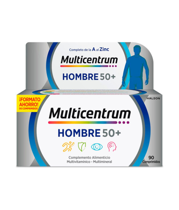 Multicentrum Hombre 50+ 90 Comprimidos