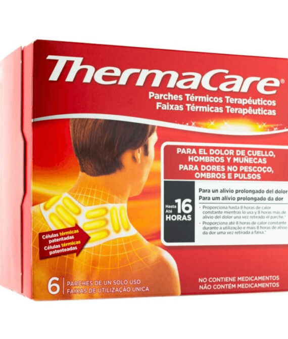 Thermacare Cuello, Hombro Y Muñeca Parche Térmico 6 Unidades