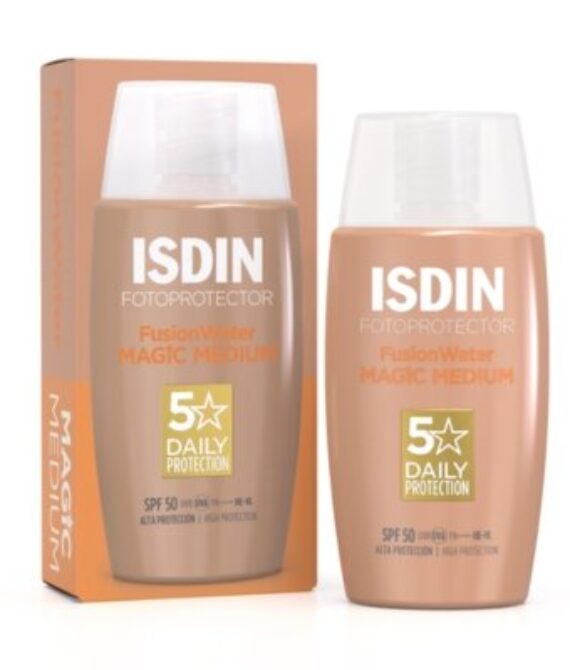 ISDIN Fotoprotector Fusion Water MAGIC Medium SPF50 50ml
