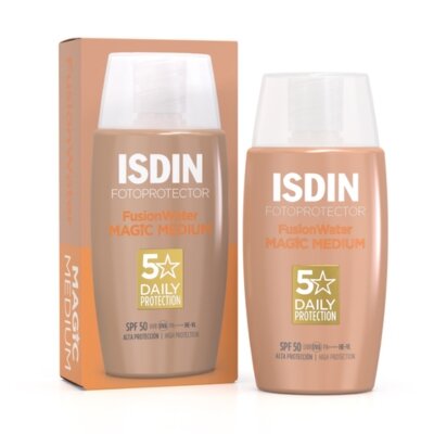 ISDIN Fotoprotector Fusion Water MAGIC Medium SPF50 50ml