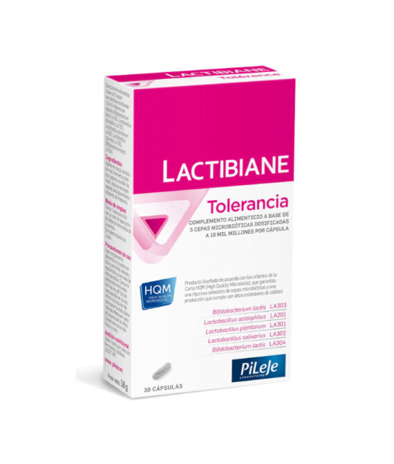 Pileje Lactibiane Tolerance 30 Cápsulas