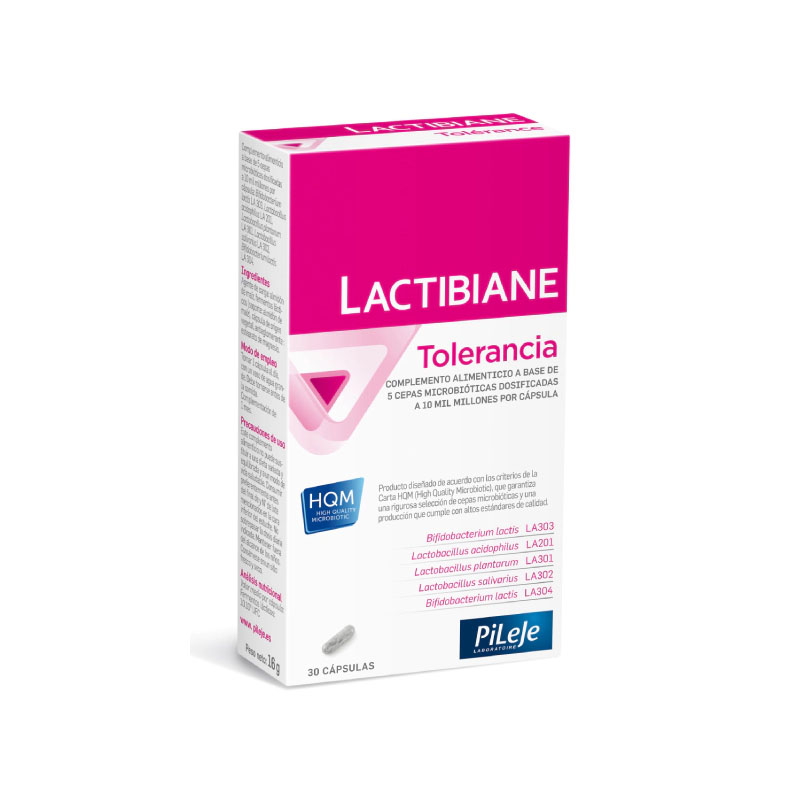 Pileje Lactibiane Tolerance 30 Cápsulas