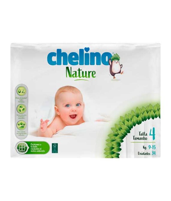Chelino Pañal Infantil Nature T – 4 34 U