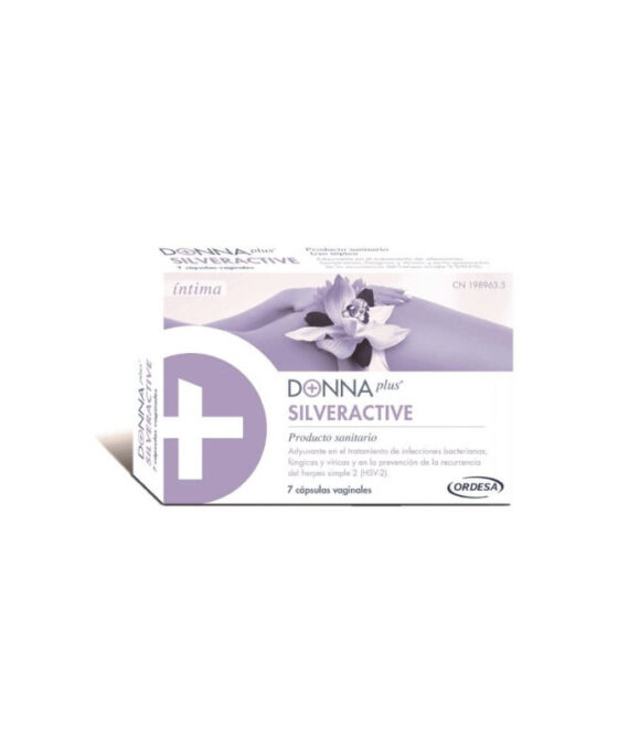 Donna Plus Silveractive Vaginal 7 Cápsulas