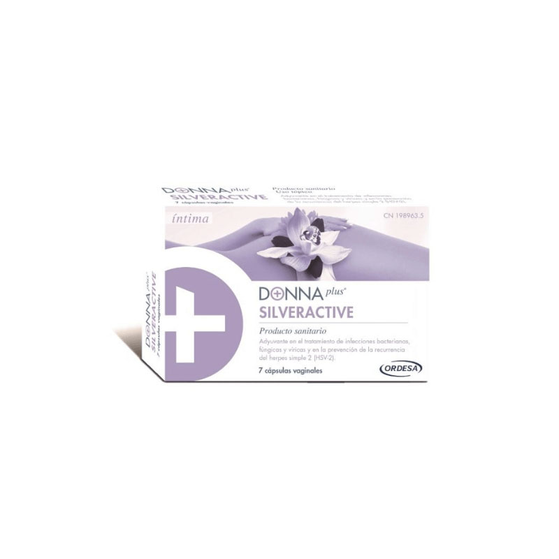 Donna Plus Silveractive Vaginal 7 Cápsulas