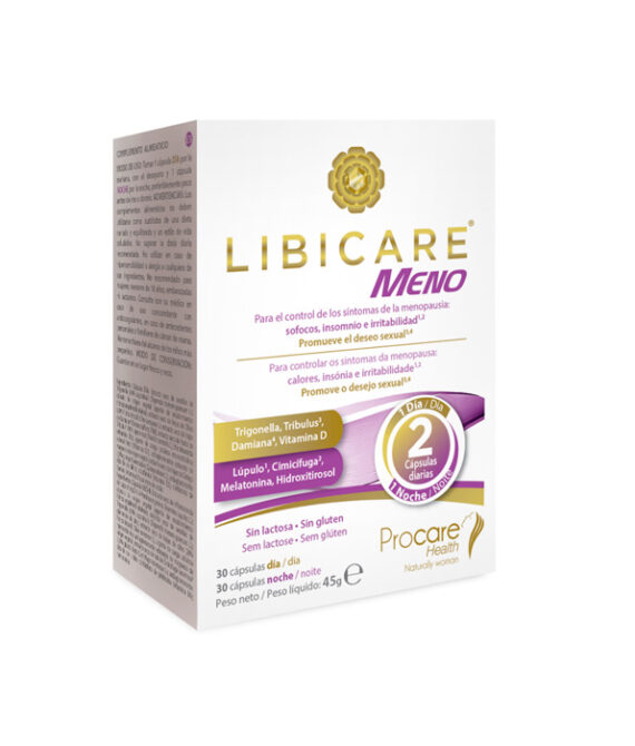 Libicare Meno 30+30 Cápsulas
