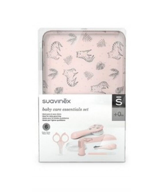 Suavinex Set de Manicura Neceser Rosa