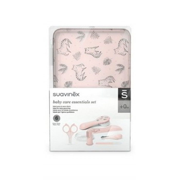 Suavinex Set de Manicura Neceser Rosa
