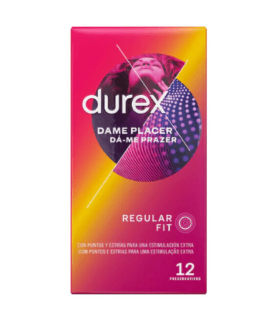 Durex Dame Placer Preservativos 12 Unidades