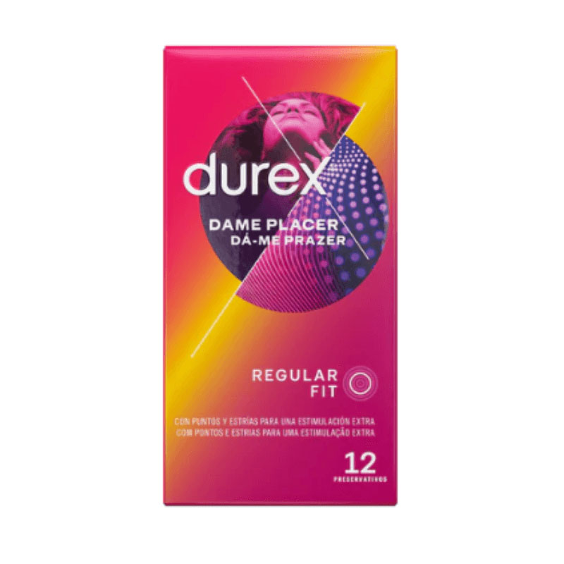 Durex Dame Placer Preservativos 12 Unidades
