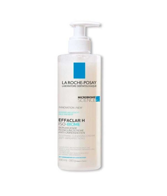 La Roche Posay Effaclar H Iso-Biome Crema Limpiadora 390 ml