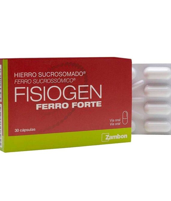 Fisiogen Ferro Forte 30 Cápsulas