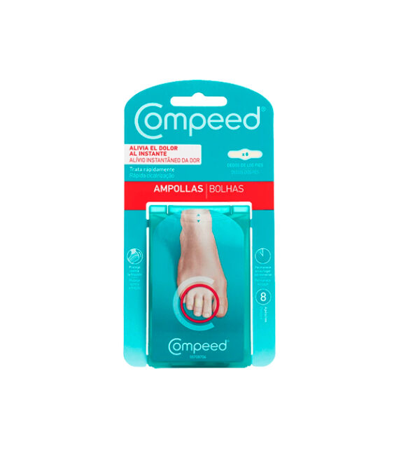 Compeed Apósito Dedos Pies 8 Unidades