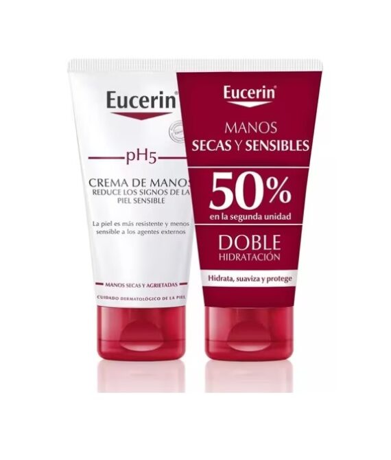 Eucerin PH5 Duplo Crema de manos 2x75ml