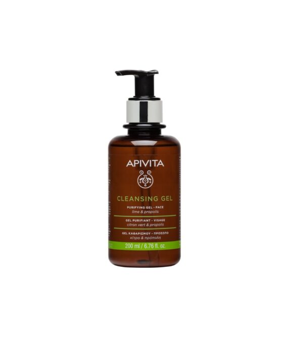 Apivita Gel limpiador Lima y Propóleo 200ml – Rostro
