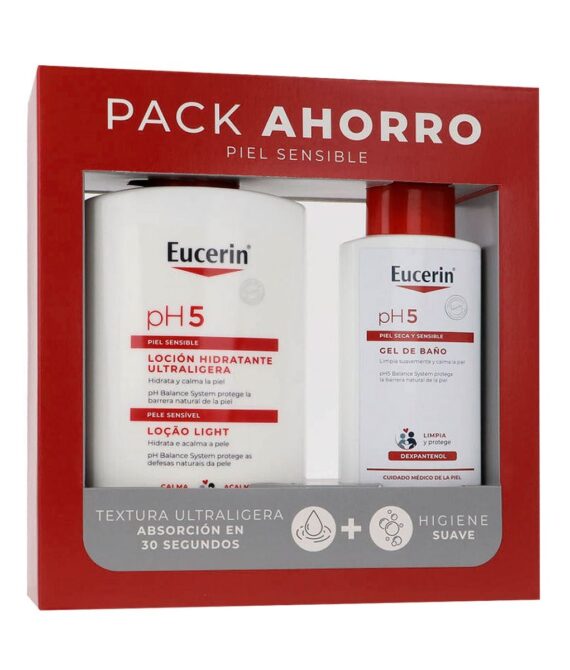 Eucerin PH5 Loción Hidratante Ultraligera + Gel