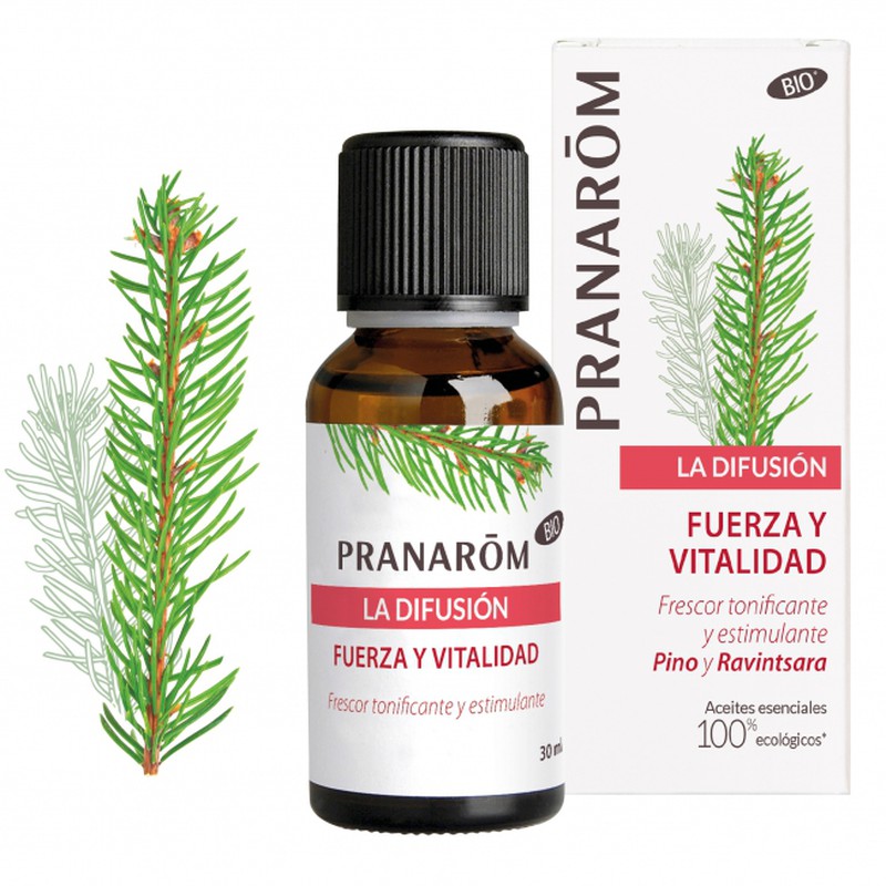 Pranarom Difusión Fuerza y Vitalidad BIO 30 ml