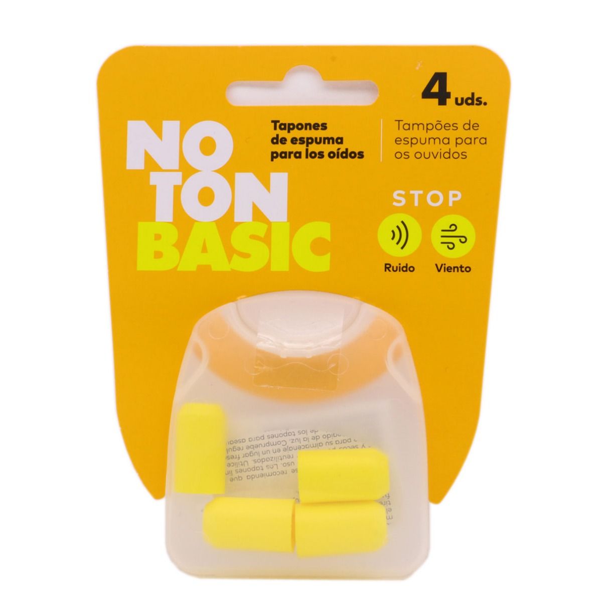 Tapones Espuma NoTon 4 Unidades