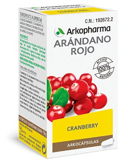 Arkocápsulas Arándano Rojo (Cranberry) 45 Cápsulas