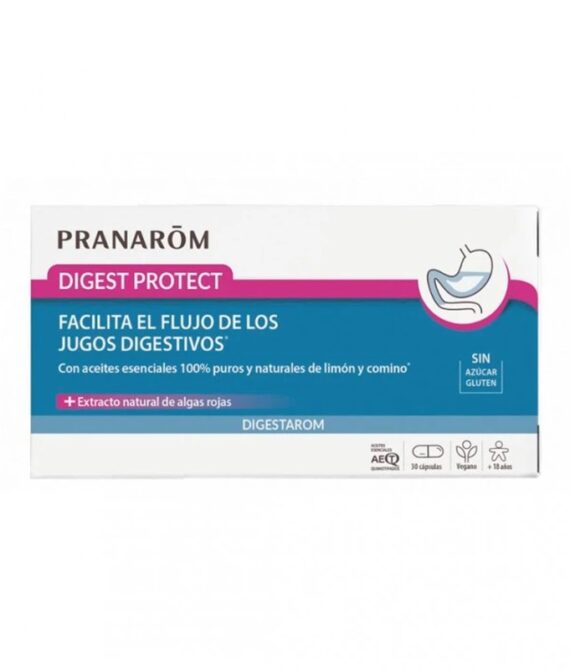 Pranarom Digest Protect 30 Cápsulas