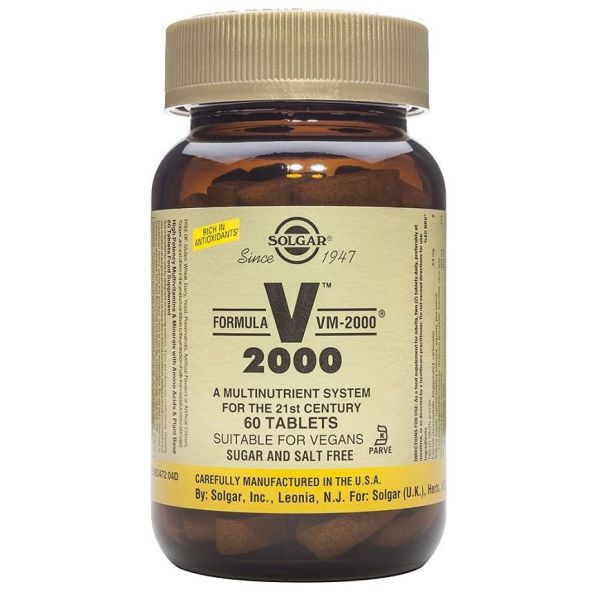 Solgar VM2000 60 Comprimidos