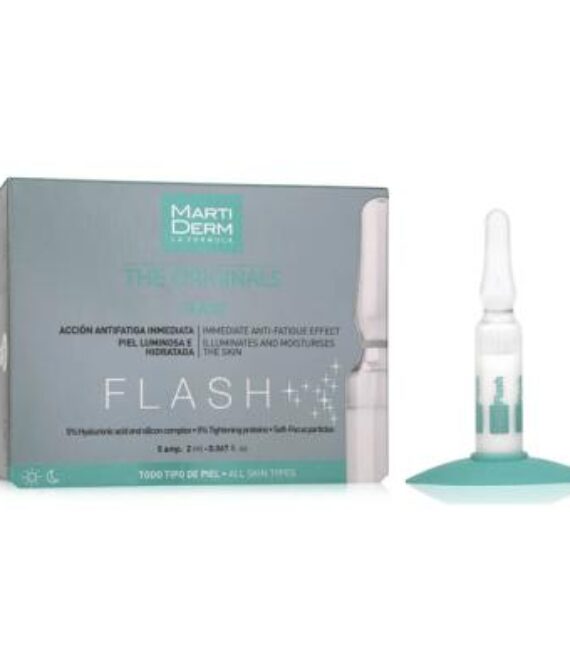 MartiDerm Flash Anti-fatiga 5 Ampollas