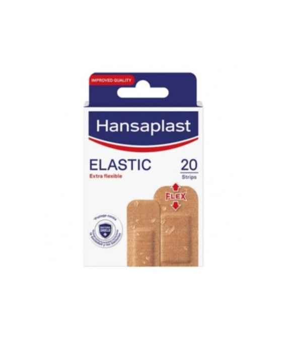 Hansaplast Elastic Apósito Adhesivo 2 Tamaños 20 Strips