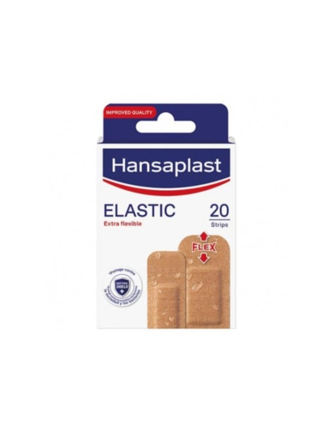 Hansaplast Elastic Apósito Adhesivo 2 Tamaños 20 Strips