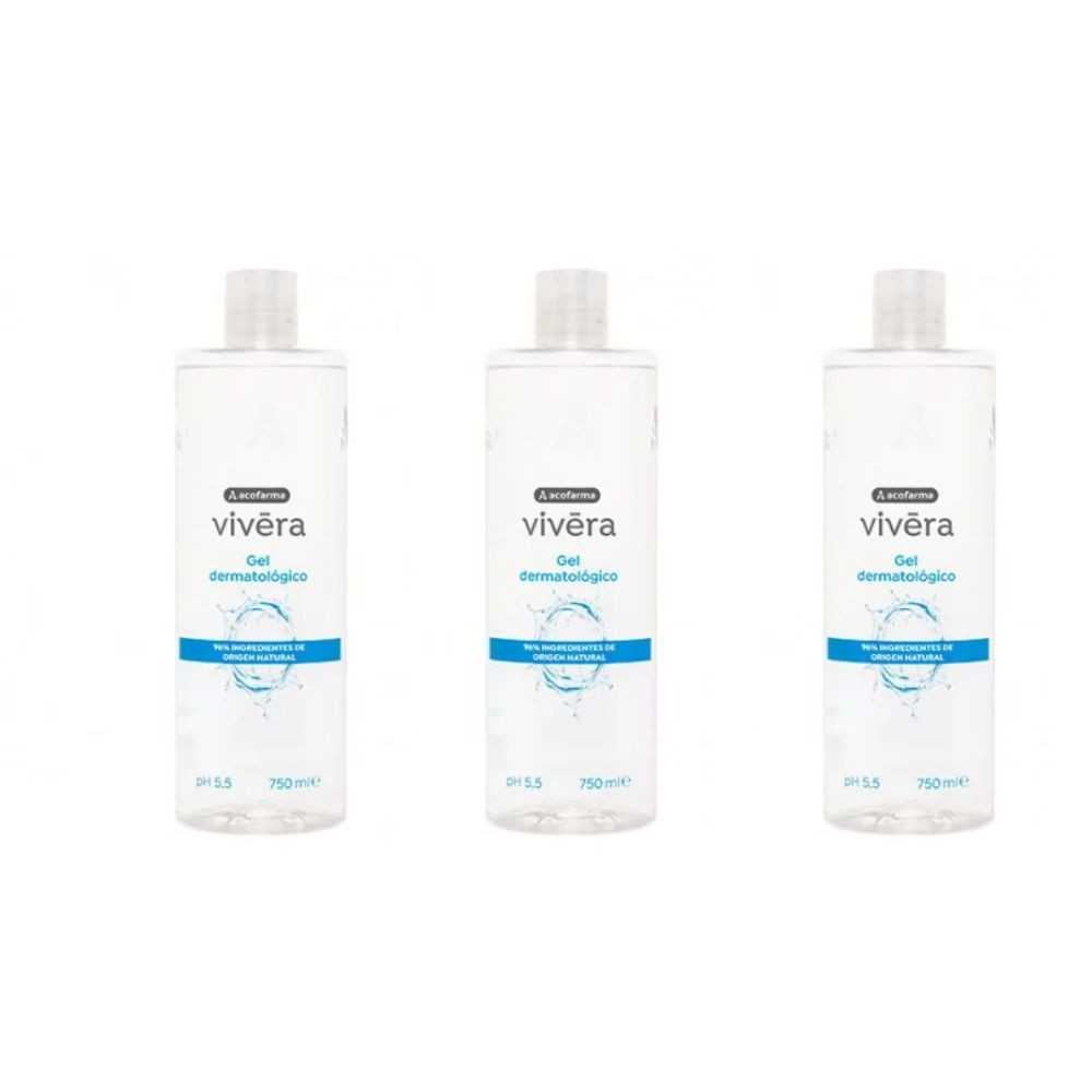 Acofar Triplo Vivera Gel Cero 3x750 ML