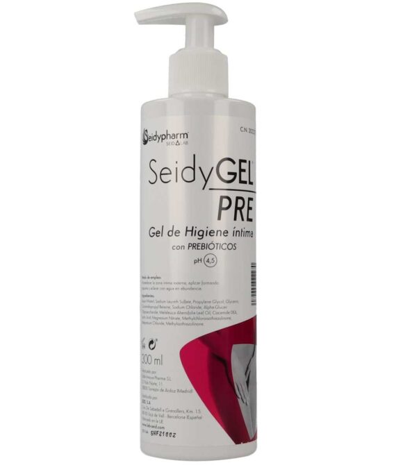 SeidyGel Pre Gel de Higiene Íntima 300 ml