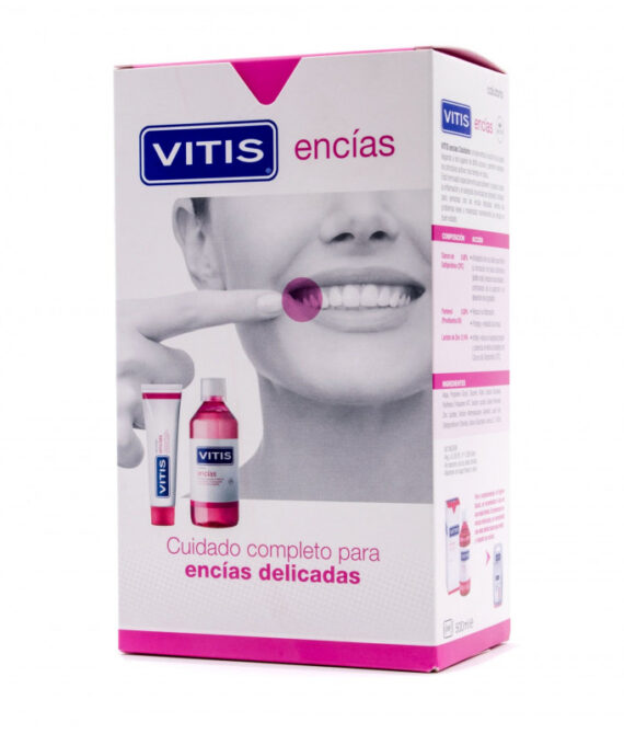 Vitis Encías Pack Pasta 100 ml + Colutorio 500 ml