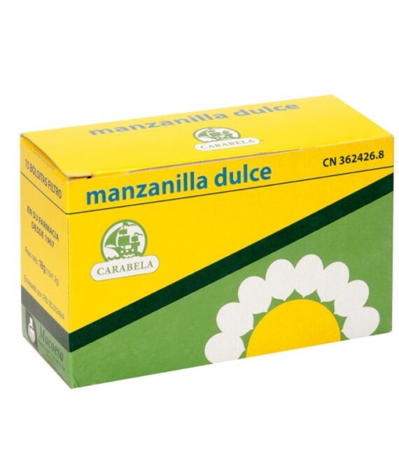 Manzanilla Dulce Carabela 15 Bolsas