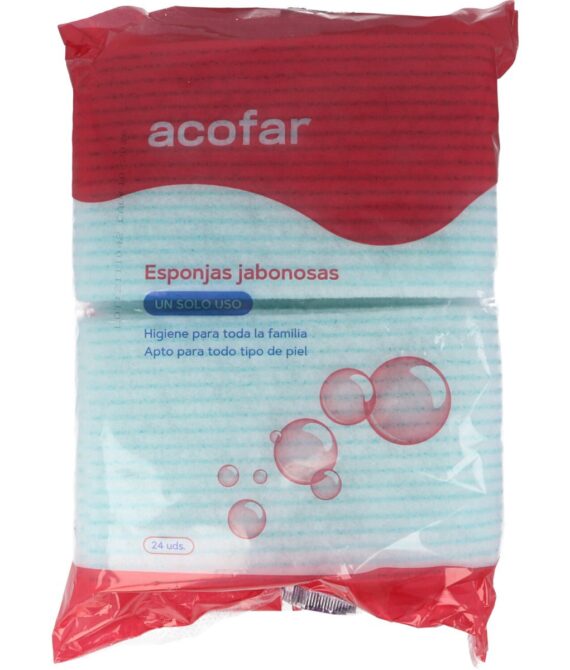 Acofar Esponjas Desechables 24 Unidades