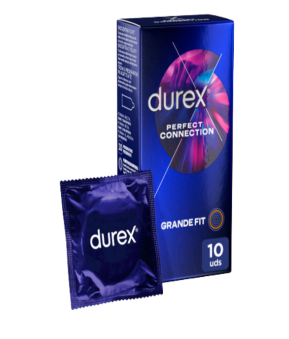 Durex Perfect Connection Preservativos 10 Unidades
