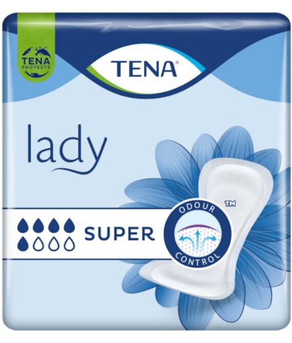 Tena Lady Super Pérdida Orina 30 Compresas