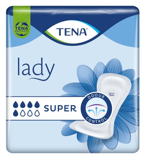 Tena Lady Super Pérdida Orina 30 Compresas