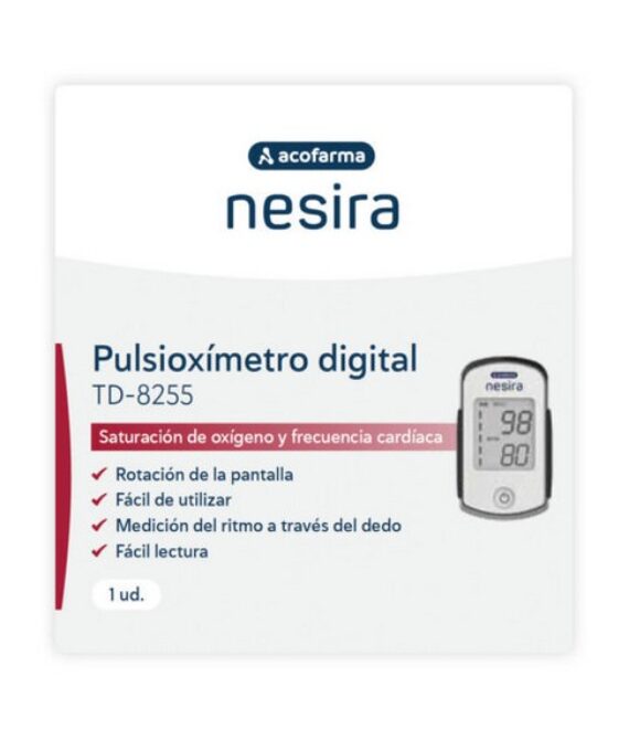 Nesira Pulsioxímetro Digital 1 Unidad