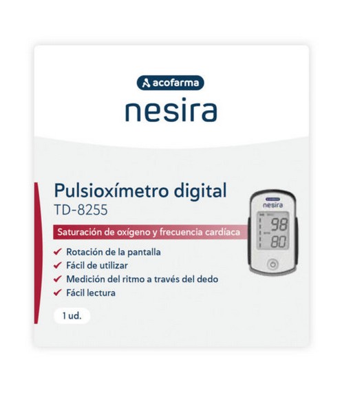 Nesira Pulsioxímetro Digital 1 Unidad