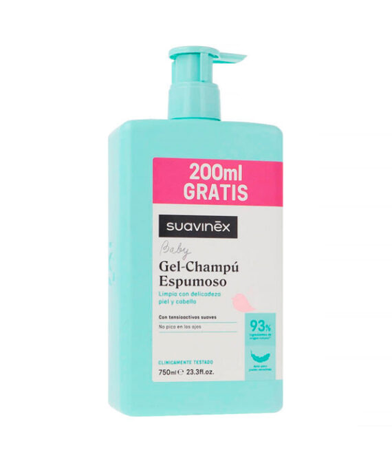 Suavinex Gel Champú Espumoso Pediátrico 750ml